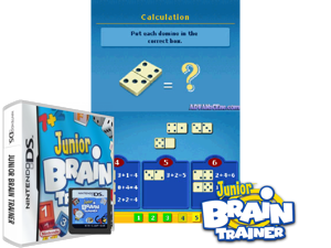 Junior Brain Trainer (Europe) (En,Fr,De,Es,It) [b] Cover
